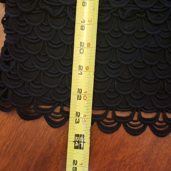 J Crew lace front knit tank top XS Navy Blue - Picture 12 of 12